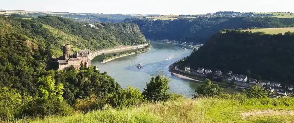 Ausblick aufs Rheintal